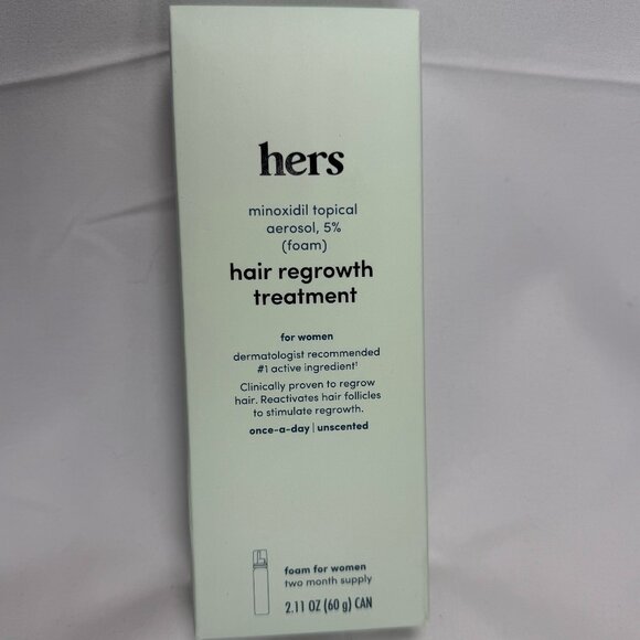 Hers Topical Minoxidil Foam 5% MSRP $54 - Picture 2 of 5